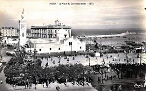 Alger - Place du Gouvernement en 1953